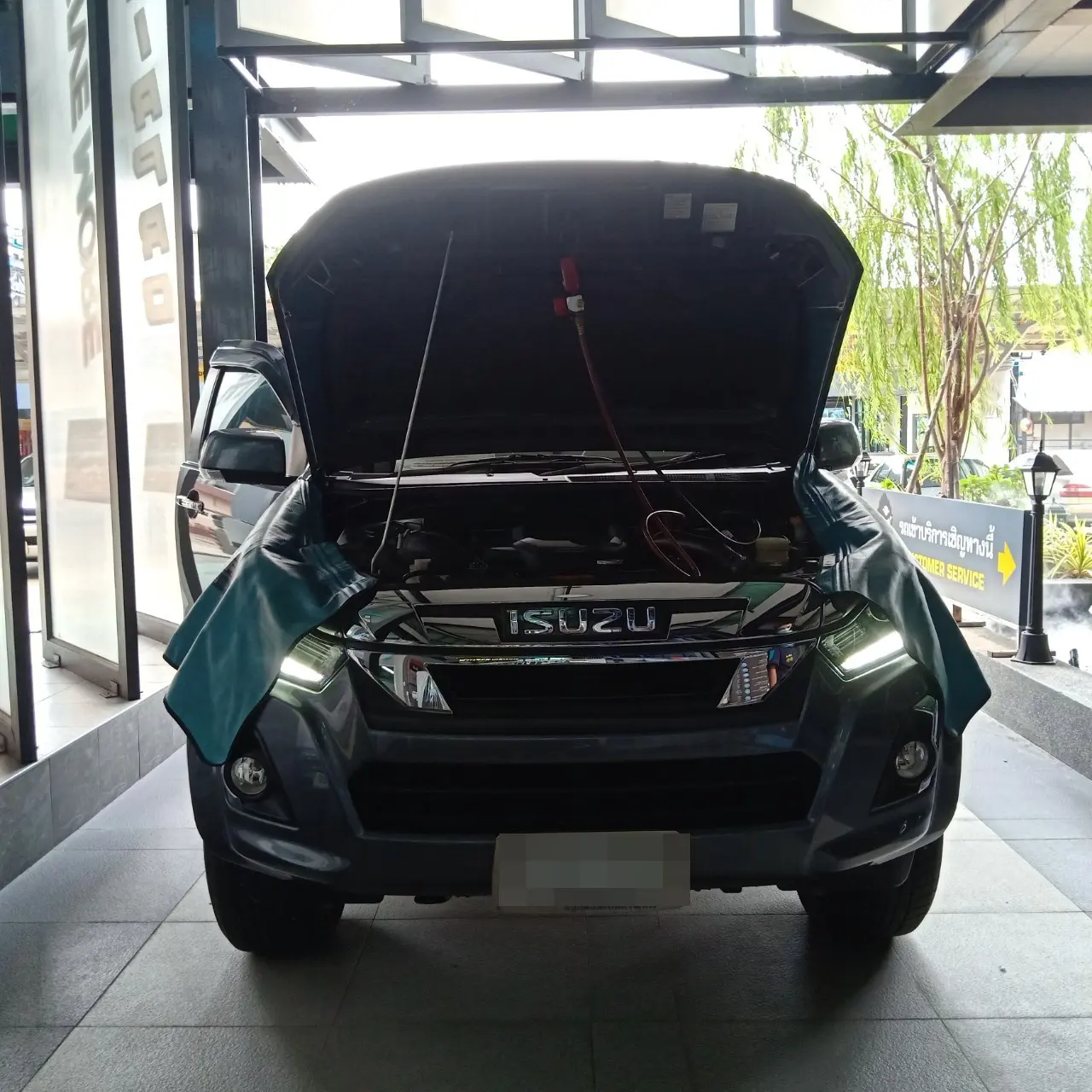 ล้างแอร์ Isuzu D-Max